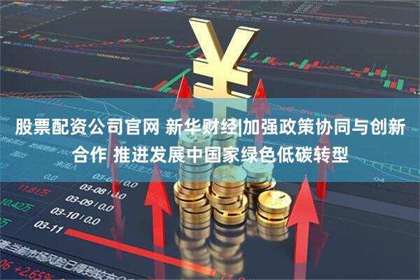股票配资公司官网 新华财经|加强政策协同与创新合作 推进发展中国家绿色低碳转型